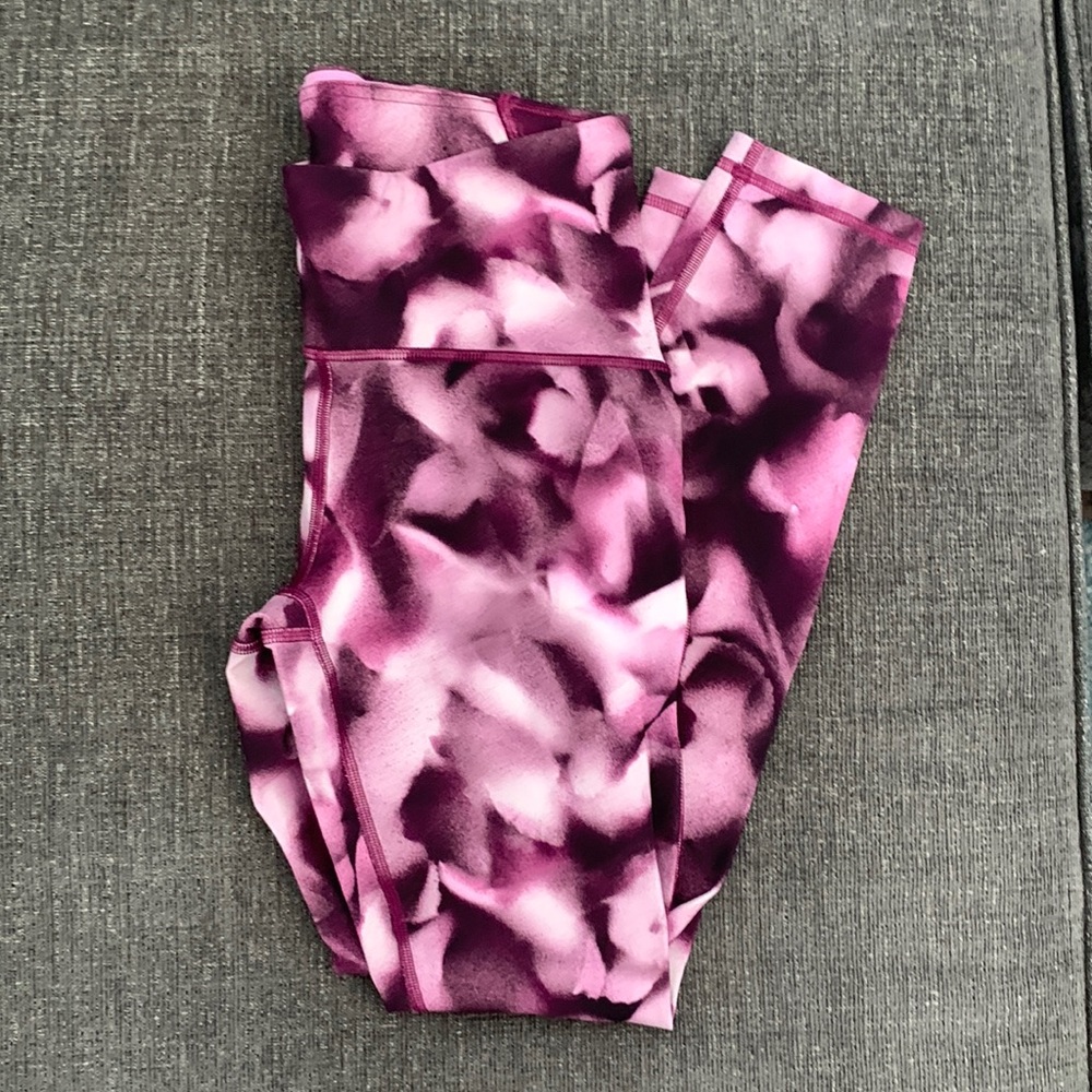 Lululemon leggings with mesh detail